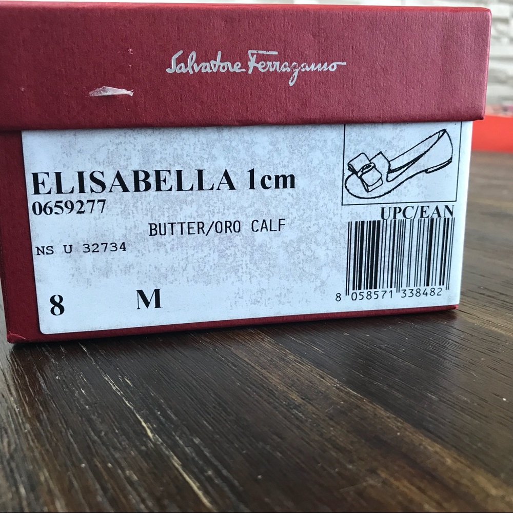Salvatore Ferragamo ‘Elisabella’ Slipper Bow Flats - Picture 8 of 8